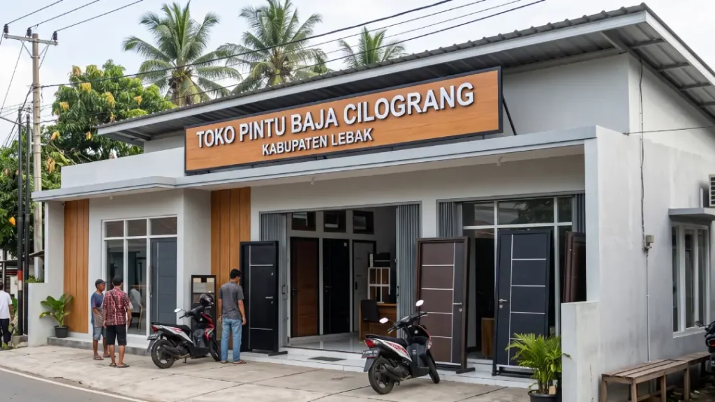 Toko Pintu Baja Cilograng KABUPATEN LEBAK