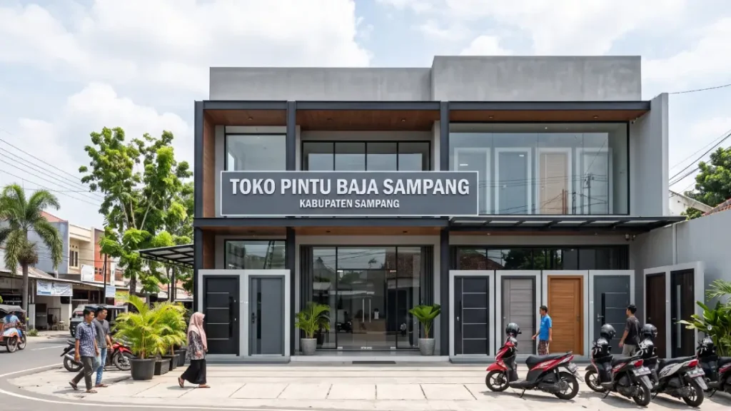 Toko Pintu Baja Sampang KABUPATEN SAMPANG