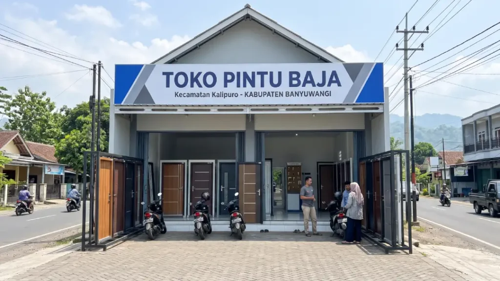 Toko Pintu Baja di kecamatan Kalipuro KABUPATEN BANYUWANGI